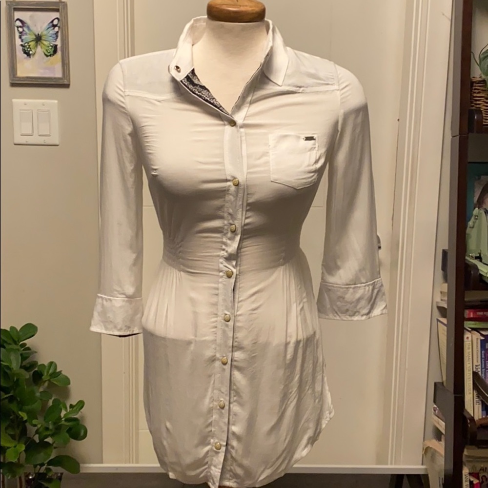 Vintage NWT Guess button up